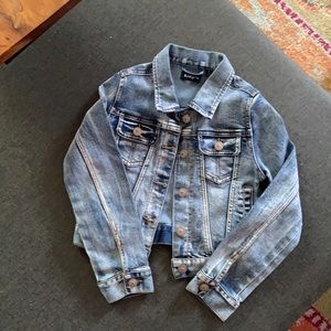 Kids Jean jacket size small, 7/8